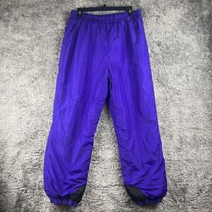 Columbia Women's Ski Pants Purple Size L Nylon Waterproof Vintage